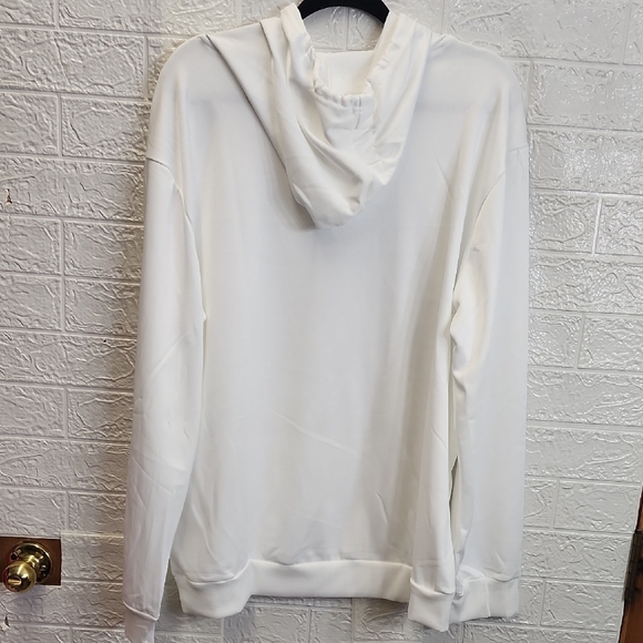 White Hoodie With Attitude - Picture 4 of 4